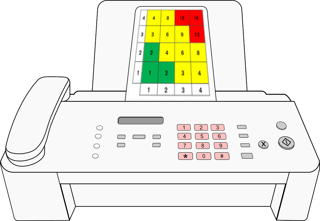 Telefax und Risikobewertung